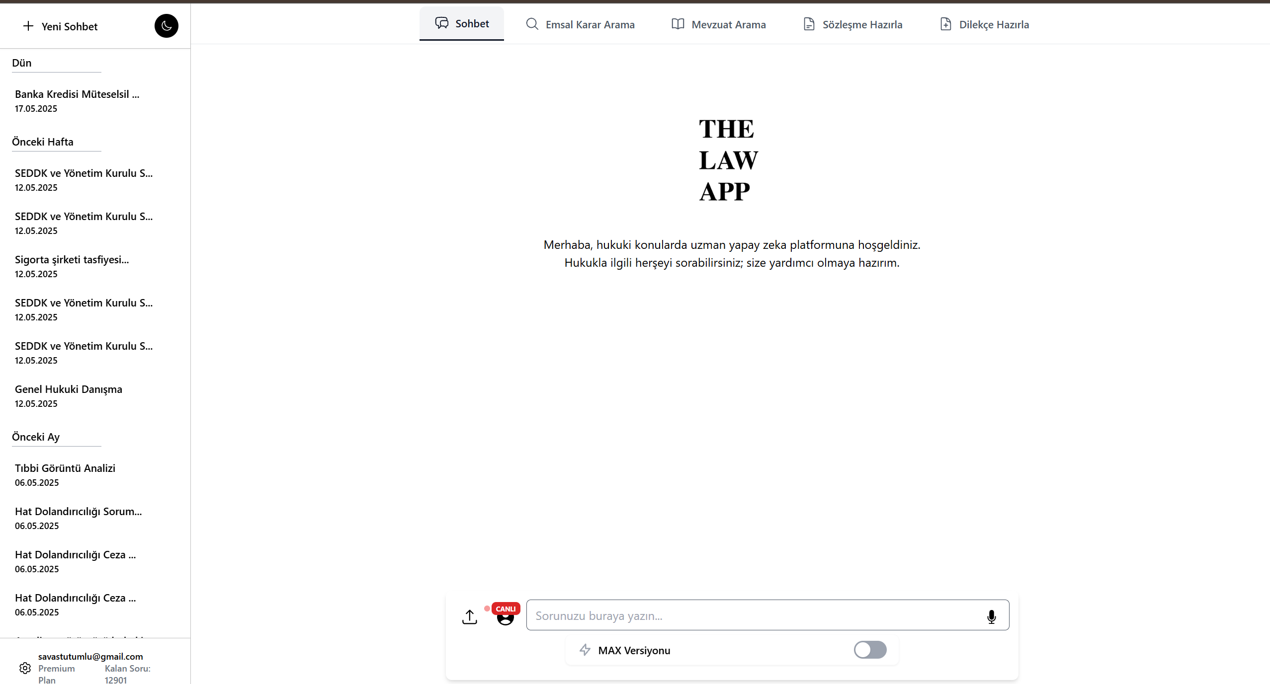 The Law App