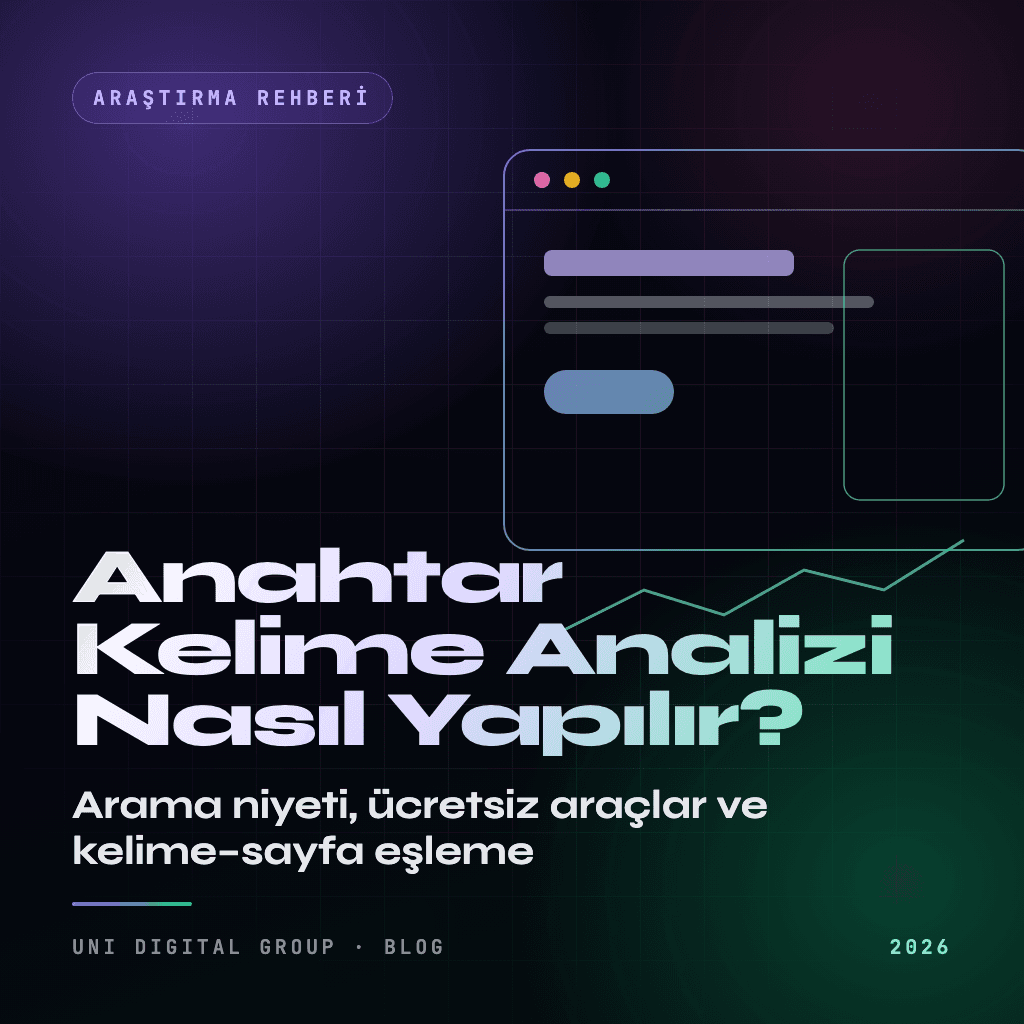 Anahtar Kelime Analizi Nasıl Yapılır? 8 Adımlı Rehber