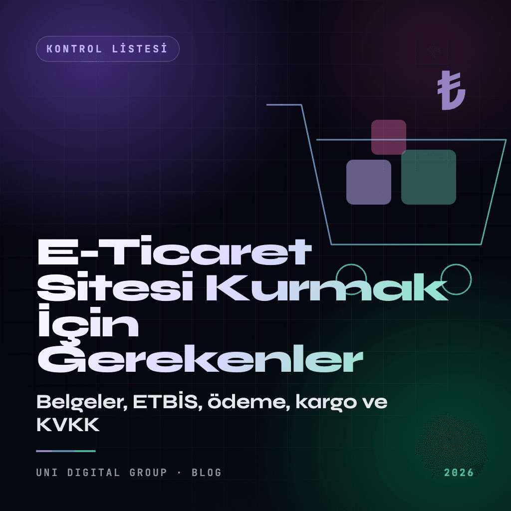 E-Ticaret Sitesi Kurmak İçin Gerekenler: Belgeler ve ETBİS