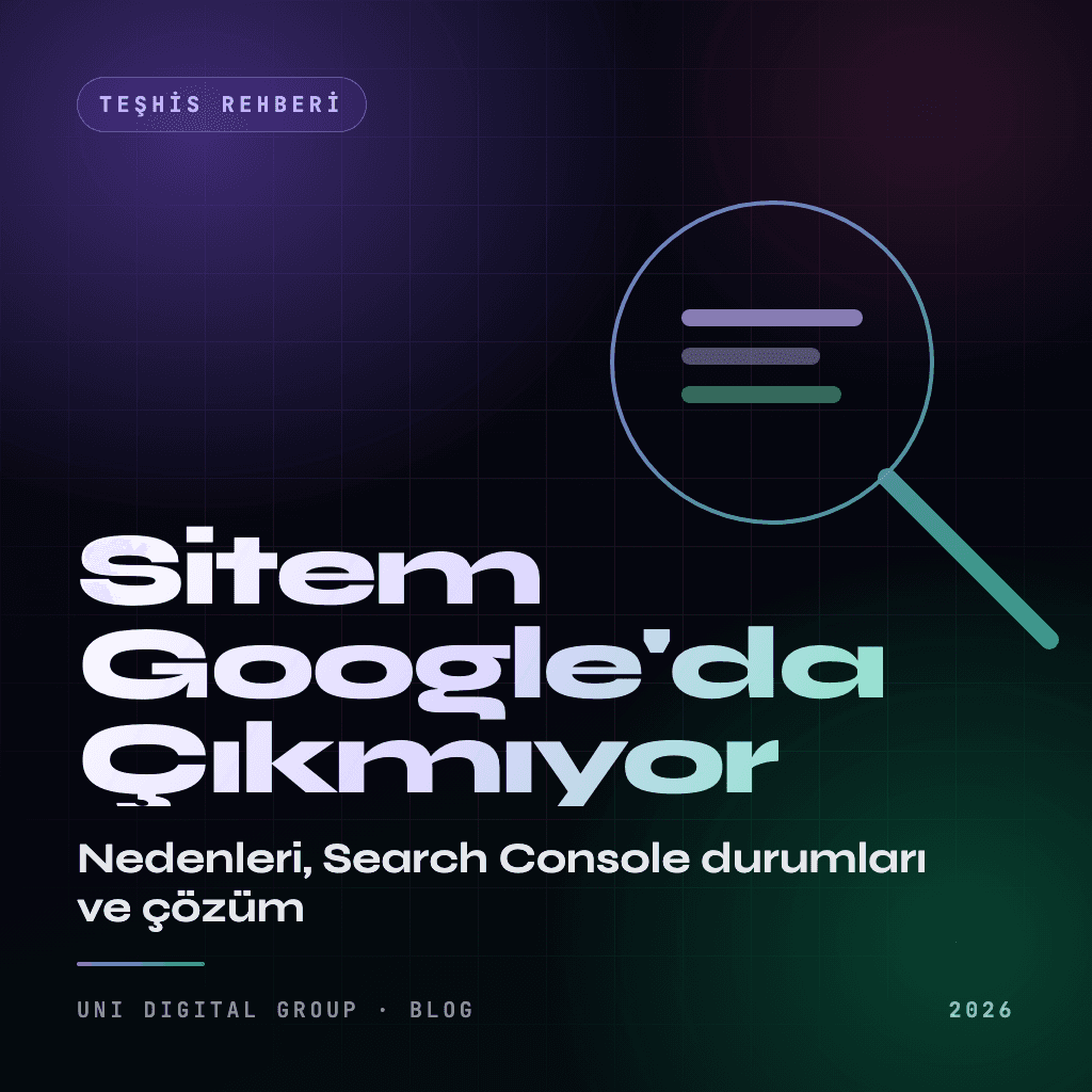 Sitem Google'da Çıkmıyor: Nedenleri ve Adım Adım Çözüm